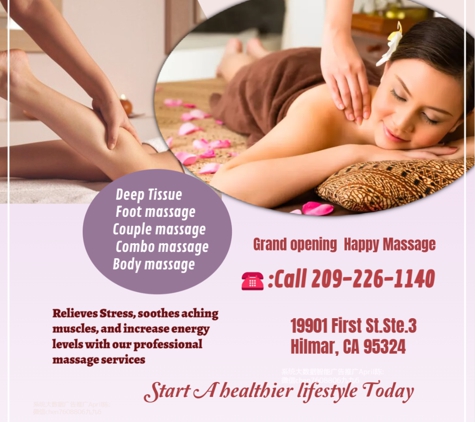 Happy Massage - Hilmar, CA