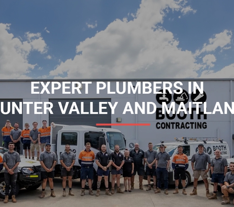 Booth Contracting - Rutherford, NSW. Expert Plumbers In Hunter Valley And Maitland