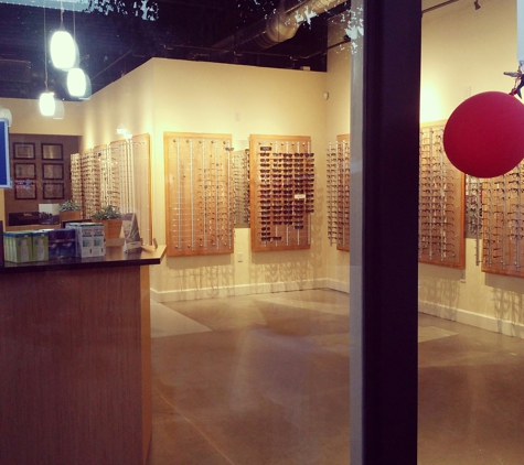 Folsom Lake Eye Care - El Dorado Hills, CA. Showroom Optical floor at Folsom Lake Eye Care.