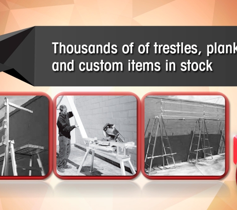 Tommy Tucker Trestles & Plank Factory - Underwood, QLD. Wide range of quality products