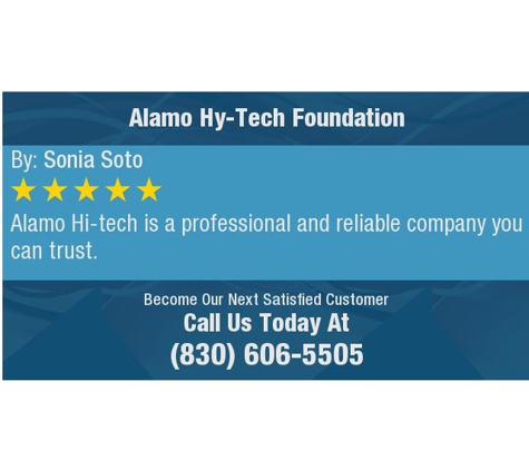 Alamo Hy-Tech Foundation Repair - New Braunfels, TX