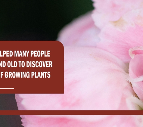 Eden at Byron - Byron Bay, NSW. We’ve helped many people young and old to discover the joy of growing plants.