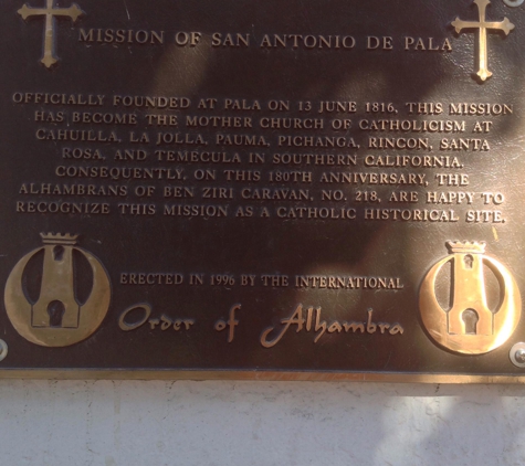 Mission San Antonio de Pala - Pala, CA. San Antonio de Pala