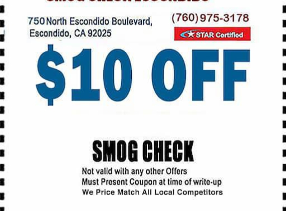 Smog Check Escondido - Escondido, CA