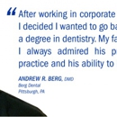 Andrew Richard Berg, DMD - Dentists