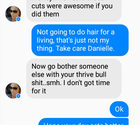 Stiletto Hair Salon - Pueblo, CO. Compliments me about the haircuts I gave my children and immediately contradicts own statement by claiming I "probably go to Supercuts"