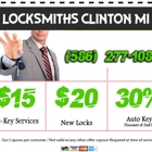 Locksmiths Clinton MI