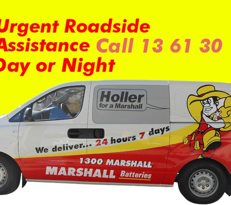 Marshall Batteries - Hobart, TAS. Urgent Roadside Assistance