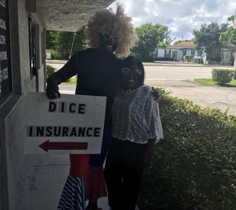 Dice Insurance Agency Inc - Hollywood, FL. The Dice Man With Rosalee