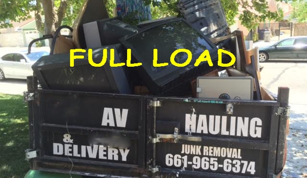 A V Hauling & Delivery - Palmdale, CA