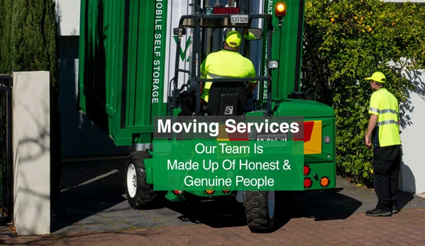 Vault Mobile Storage Adelaide. Uneven Surfaces? No Problem Our Delivery System Works On Uneven Ground