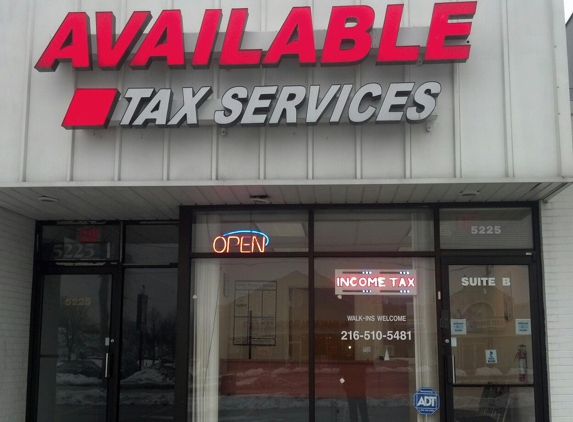 Available Tax Services - Bedford, OH