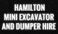 Hamilton Mini Excavator & Dumper Hire - Excavation & Earthmoving Contractors