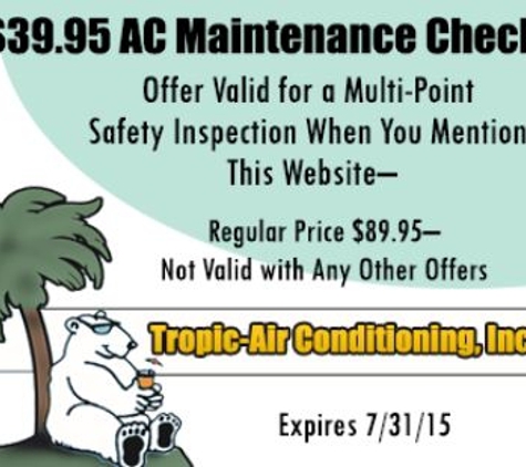 Tropic Air Conditioning Inc - Sarasota, FL