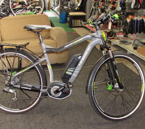 Wally's Bicycle Works - San Luis Obispo, CA. Electric assist bikes