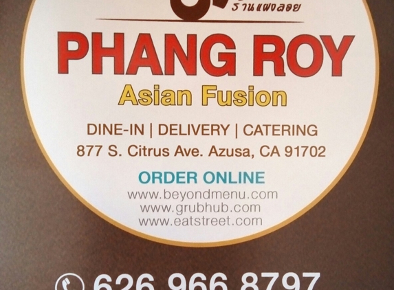 Phang Roy Thai Cuisine - Azusa, CA