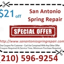 Spring Repair San Antonio - Garage Doors & Openers