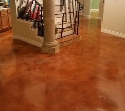 Amazacrete - Decorative Concrete San Antonio - San Antonio, TX. Stained Concrete