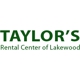 Taylor's Rental Center Of Lakewood