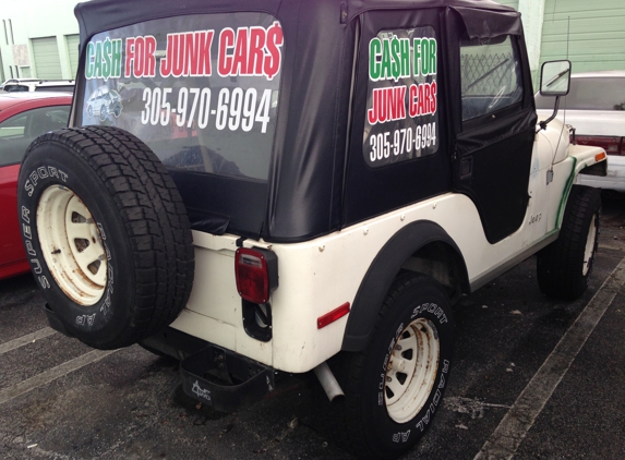 Cash For Junk Cars - Miami, FL