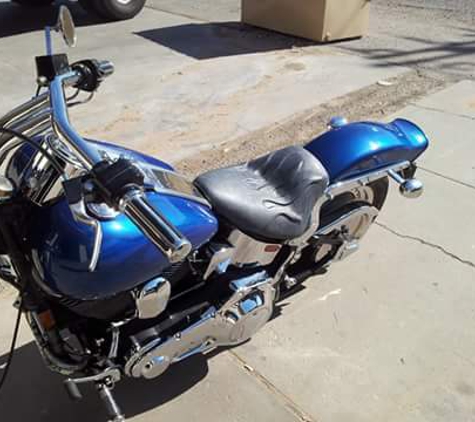 Bear Nut Upholstery - Corrales, NM. motorcycle seats