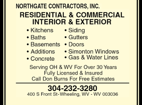 Northgate Contractors Inc - Wheeling, WV