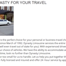 Dynasty Limousine Service Inc - Limousine Service