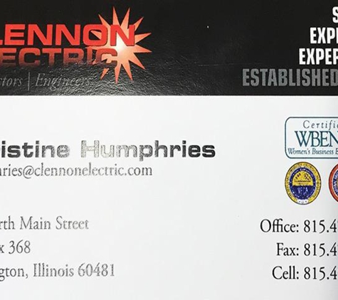 CLENNON ELECTRIC INC - Wilmington, IL