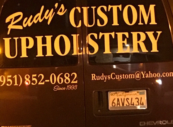 Rudyâ??s Custom Upholstery - Murrieta, CA