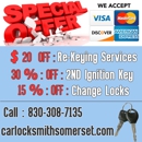 Car Locksmith Somerset - Locks & Locksmiths