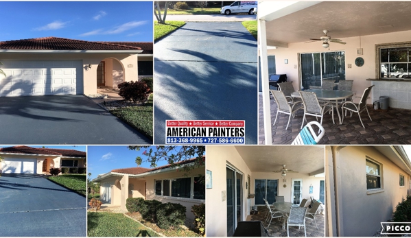 American Painters Inc - Tampa, FL. Exterior painting in Belleair Beach, FL