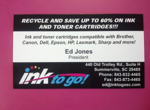 Ink To Go - Summerville, SC