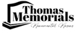 Thomas Memorials - Monumental Masons
