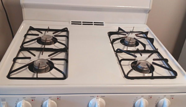 Dust Bunnies of Orange County. Make your stove look brand new after all the holiday grease, grime, and crud.