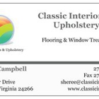 Classic Interiors & Upholstery