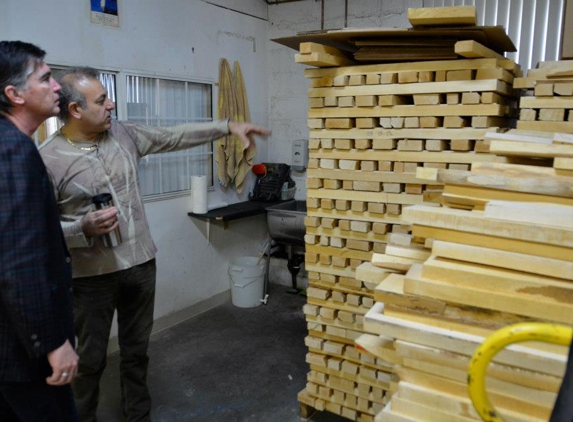 Tiger Products - Burbank, CA. Tony the owner giving me a tour.