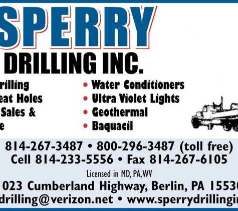Sperry Drilling Inc. - Berlin, PA