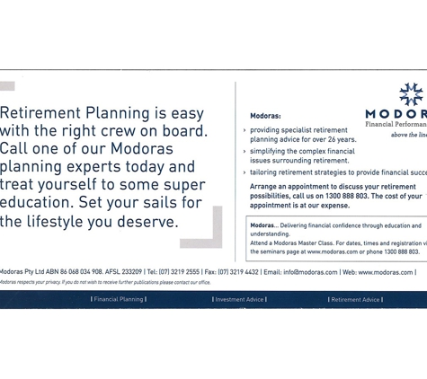 Modoras Financial Performance Solutions - Bundall, QLD