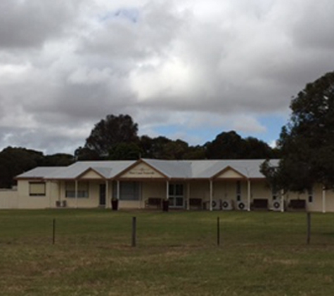 West Coast Funerals - Coomunga, SA. Approaching the front of West Coast Memorial Park premises.