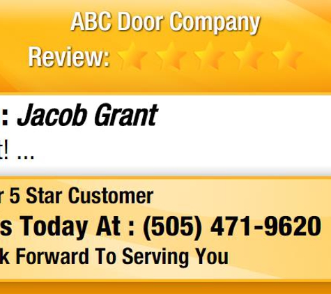 ABC Door Company - Albuquerque, NM