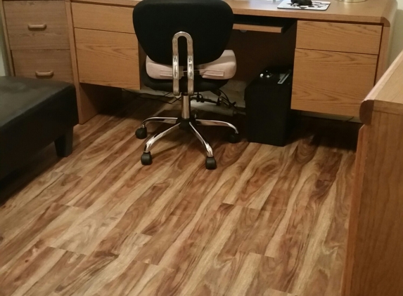 Lumber Liquidators - Selma, TX. My new computer room. .no more carpet and now beautiful flooring