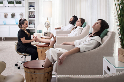 Trendy spa treatments at places like Burke-Williams