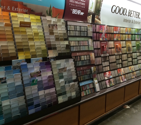 The Home Depot - Los Angeles, CA. Great selection of colors and brands.