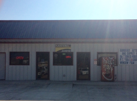 Burdeaux Auto Paint & Supply - Bogalusa, LA. Located behind Whitney Bank