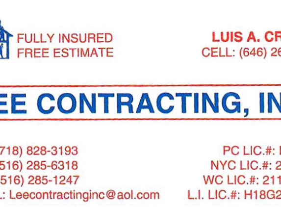 Lee Contracting Inc - Valley Stream, NY