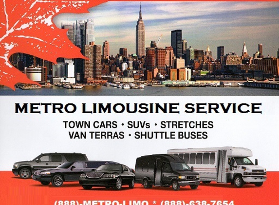 Metro Limousine Service - Freeport, NY. Limousine & Party Bus Transportation in Long Island NY