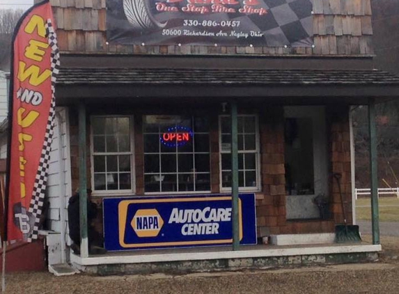 Danas One Stop Tire Shop - Negley, OH. Proudly offering Napa Quality parts, New and Used tires, Small repairs, allignments and so much more