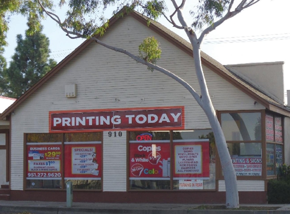 Printing Today - Corona, CA