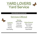 Yard Lovers - Landscaping & Lawn Services