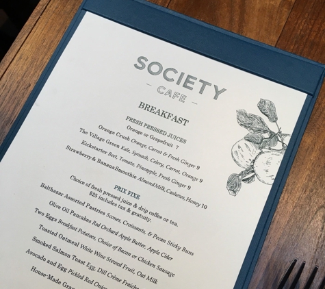 Society Cafe - New York, NY